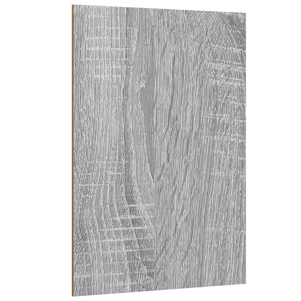 Dekorační Panely 12 Pcs Šedá Sonoma 15 X 21 X 0.27 Cm