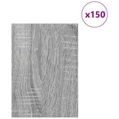 Dekorační Panely 150 Pcs Šedá Sonoma 21 X 30 X 0,27 Cm