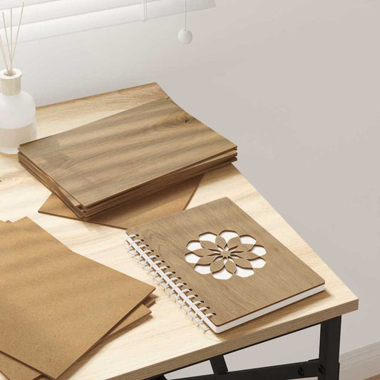 Dekorační Panely 12 Pcs Artisanový Dub 21 X 30 X 0,27 Cm