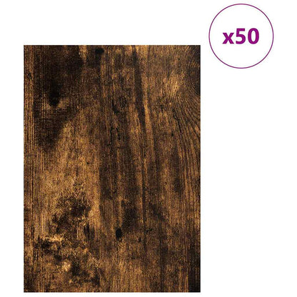 Dekorační Panely 50 Pcs Kouřový Dub 30 X 42 X 0.27 Cm