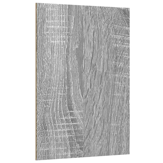 Dekorační Panely 12 Pcs Šedá Sonoma 30 X 42 X 0.27 Cm
