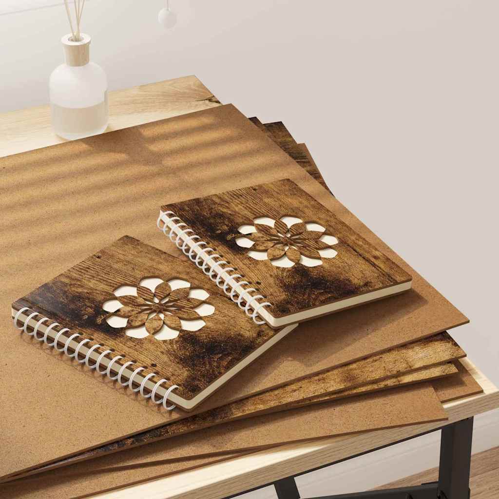 Dekorační Panely 50 Pcs Kouřový Dub 40 X 60 X 0,27 Cm