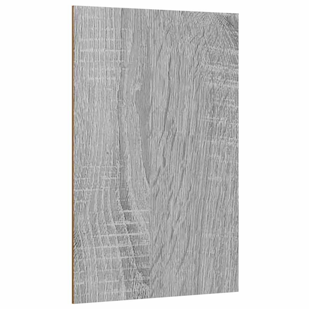 Dekorační Panely 50 Pcs Šedá Sonoma 40 X 60 X 0,27 Cm