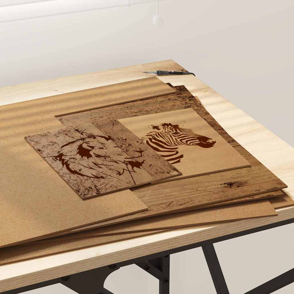 Dekorační Panely 12 Pcs Staré Dřevo 40 X 60 X 0,27 Cm