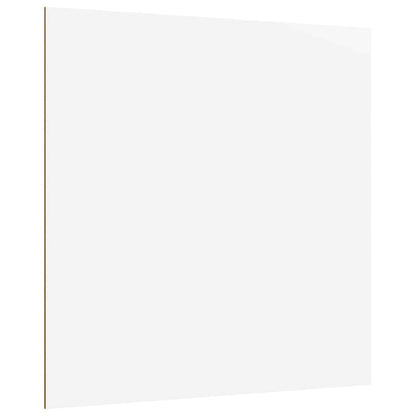 Dekorační Panely 50 Pcs Bílá 30 X 30 X 0.27 Cm Kompozitní Dřevo