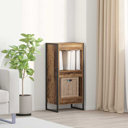 Knihovna 40 X 30 X 86,5 Cm Kompozitní Dřevo Staré Dřevo