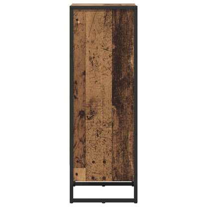 Knihovna 40 X 30 X 86,5 Cm Kompozitní Dřevo Staré Dřevo
