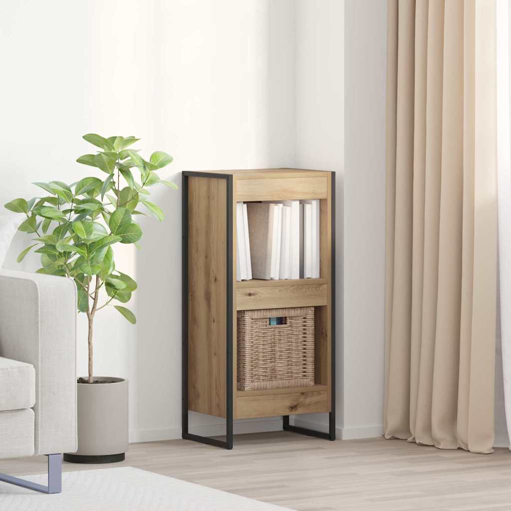 Knihovna 40 X 30 X 86,5 Cm Kompozitní Dřevo Umělecký Dub
