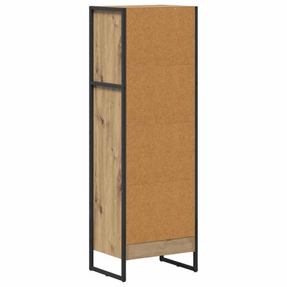 Knihovna 40 X 30 X 121 Cm Kompozitní Dřevo Umělecký Dub