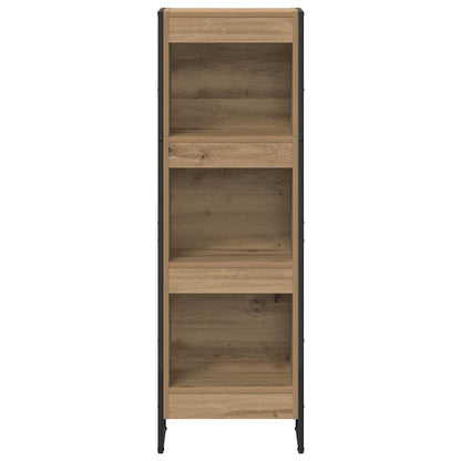 Knihovna 40 X 30 X 121 Cm Kompozitní Dřevo Umělecký Dub
