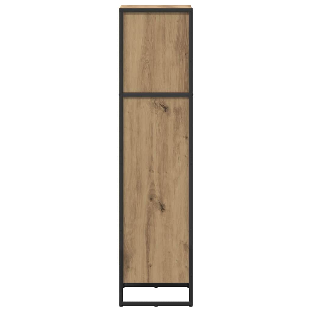 Knihovna 40 X 30 X 121 Cm Kompozitní Dřevo Umělecký Dub