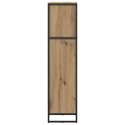 Knihovna 40 X 30 X 121 Cm Kompozitní Dřevo Umělecký Dub
