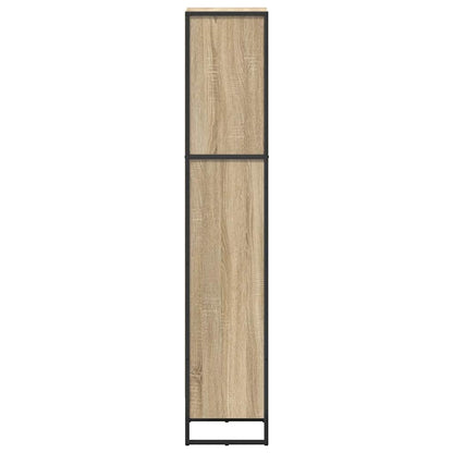 Knihovna 40 X 30 X 155 Cm Kompozitní Dřevo Sonoma