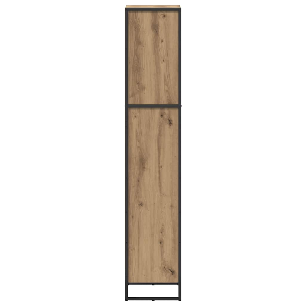 Knihovna 40 X 30 X 155 Cm Kompozitní Dřevo Umělecký Dub
