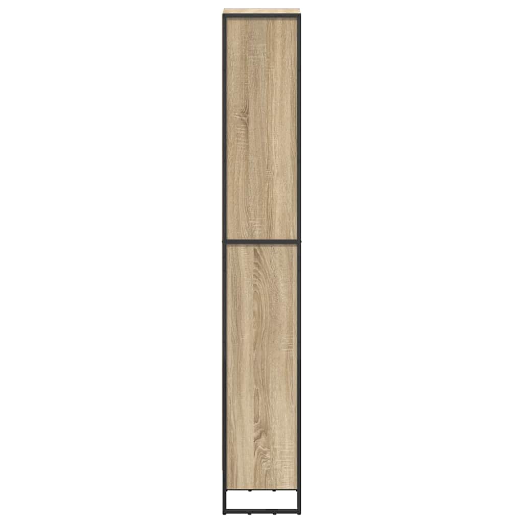 Knihovna 40 X 30 X 189,5 Cm Kompozitní Dřevo Sonoma