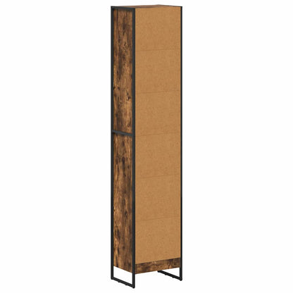 Knihovna 40 X 30 X 189,5 Cm Kompozitní Dřevo Kouřový Dub