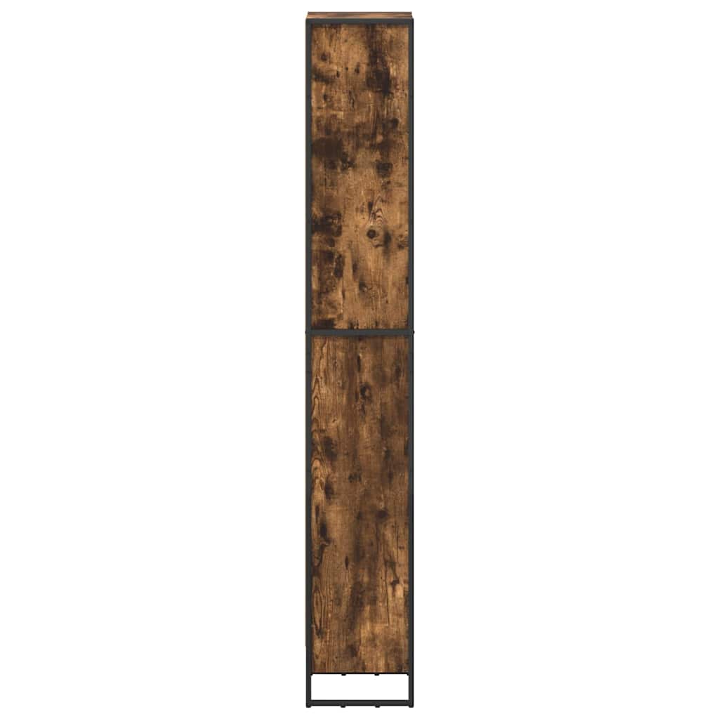 Knihovna 40 X 30 X 189,5 Cm Kompozitní Dřevo Kouřový Dub