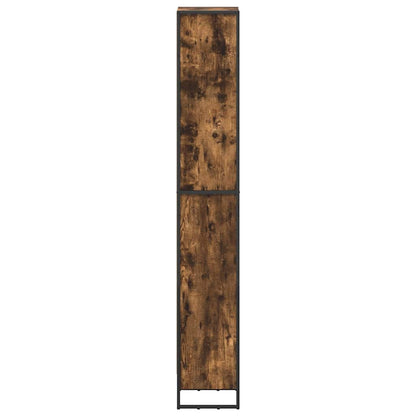 Knihovna 40 X 30 X 189,5 Cm Kompozitní Dřevo Kouřový Dub