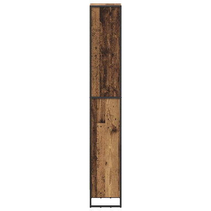 Knihovna 40 X 30 X 189,5 Cm Kompozitní Dřevo Staré Dřevo