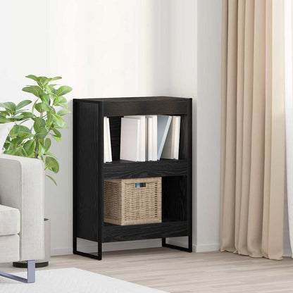 Knihovna 60 X 30 X 86,5 Cm Kompozitní Dřevo Černý Dub
