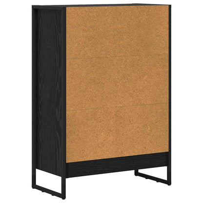 Knihovna 60 X 30 X 86,5 Cm Kompozitní Dřevo Černý Dub