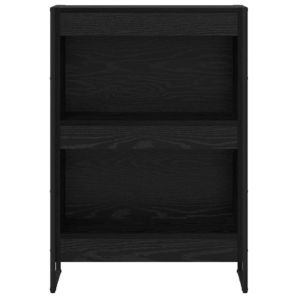 Knihovna 60 X 30 X 86,5 Cm Kompozitní Dřevo Černý Dub