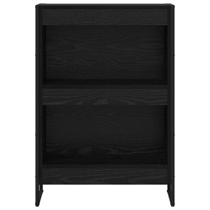 Knihovna 60 X 30 X 86,5 Cm Kompozitní Dřevo Černý Dub