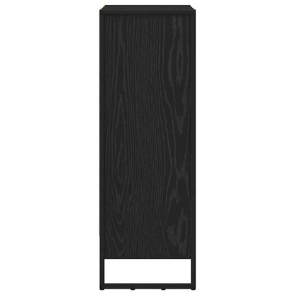 Knihovna 60 X 30 X 86,5 Cm Kompozitní Dřevo Černý Dub