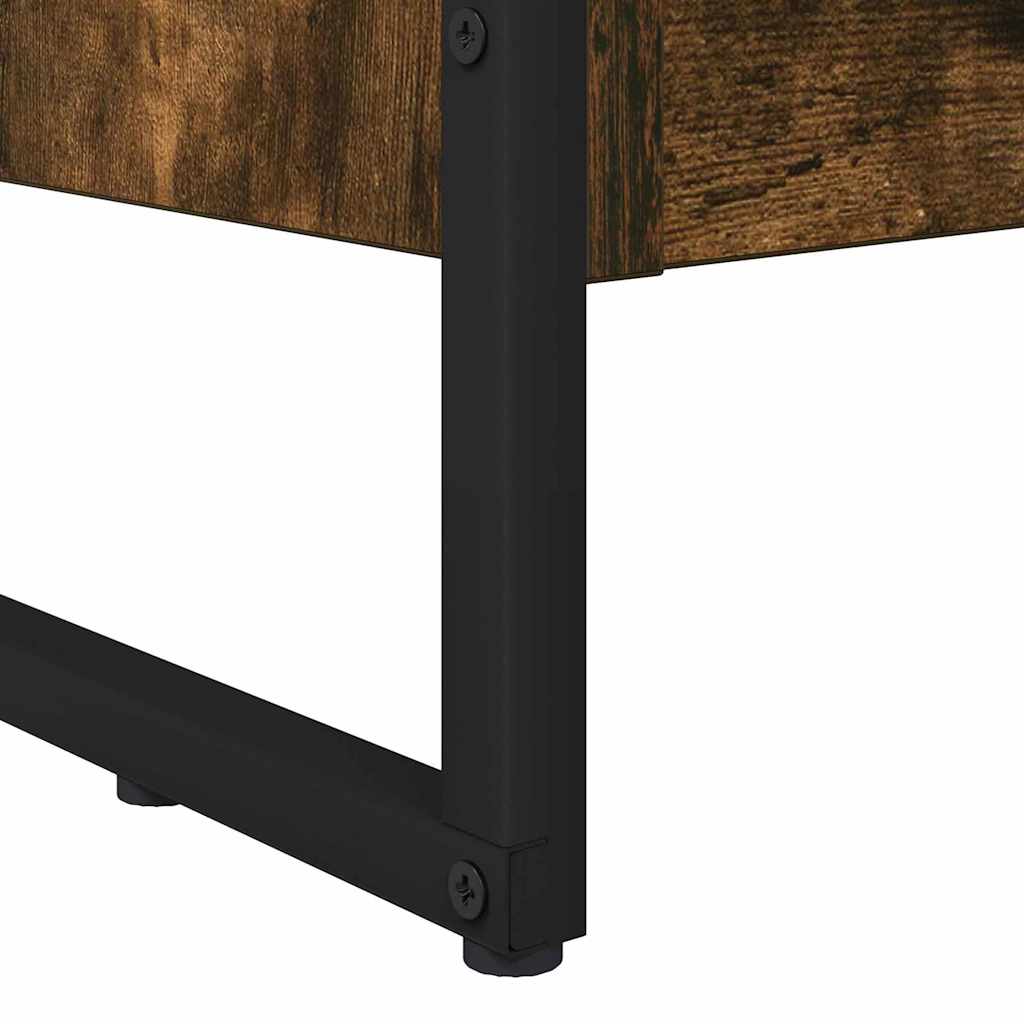 Knihovna 60 X 30 X 86,5 Cm Kompozitní Dřevo Kouřový Dub