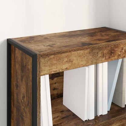 Knihovna 60 X 30 X 86,5 Cm Kompozitní Dřevo Kouřový Dub