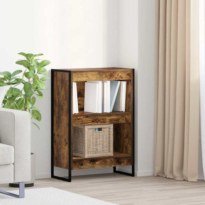 Knihovna 60 X 30 X 86,5 Cm Kompozitní Dřevo Kouřový Dub