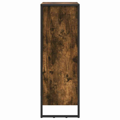 Knihovna 60 X 30 X 86,5 Cm Kompozitní Dřevo Kouřový Dub