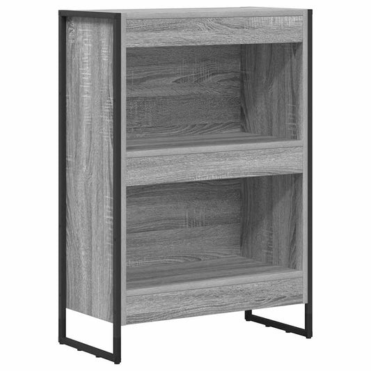 Knihovna 60 X 30 X 86,5 Cm Kompozitní Dřevo Šedá Sonoma