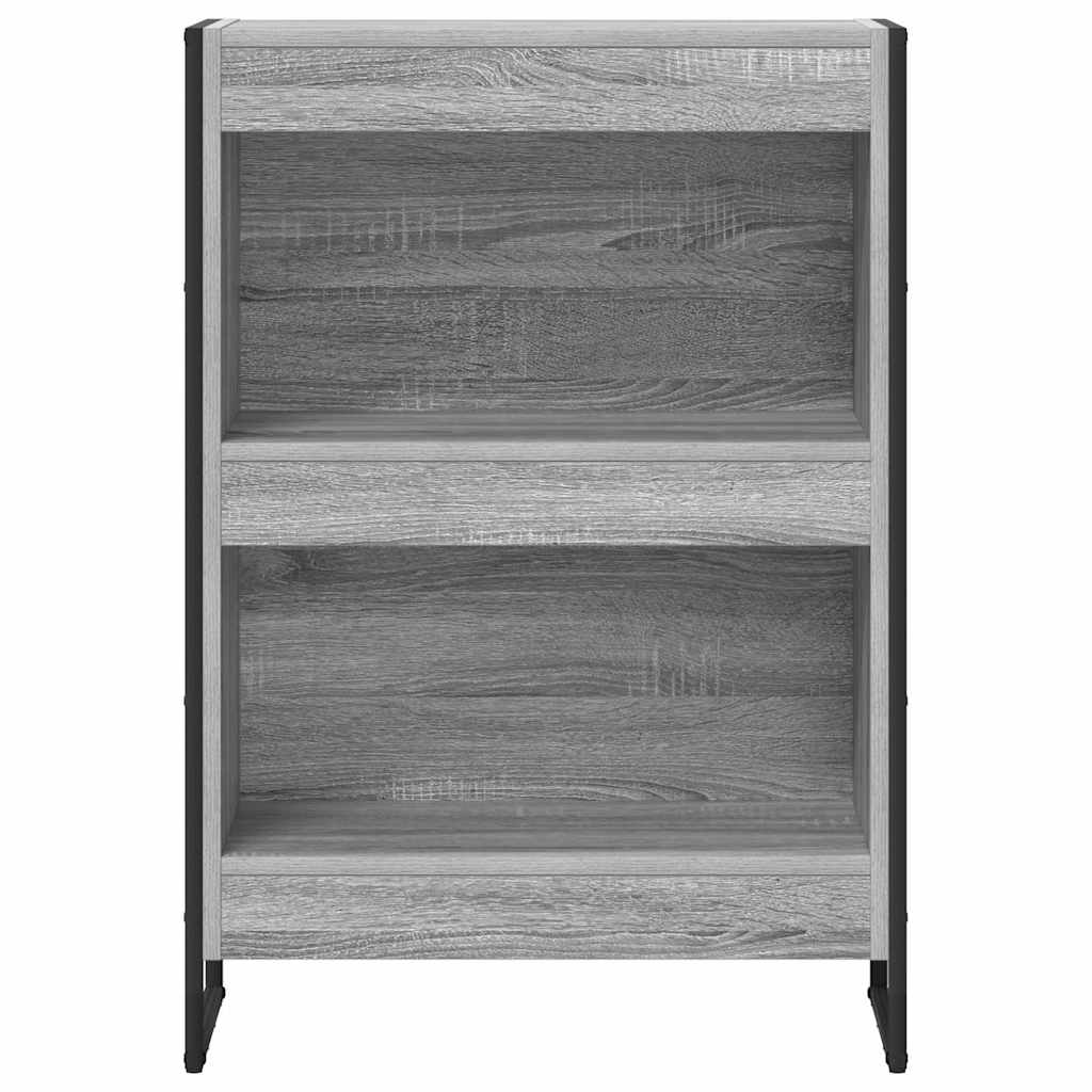 Knihovna 60 X 30 X 86,5 Cm Kompozitní Dřevo Šedá Sonoma