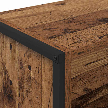 Knihovna 60 X 30 X 86,5 Cm Kompozitní Dřevo Staré Dřevo