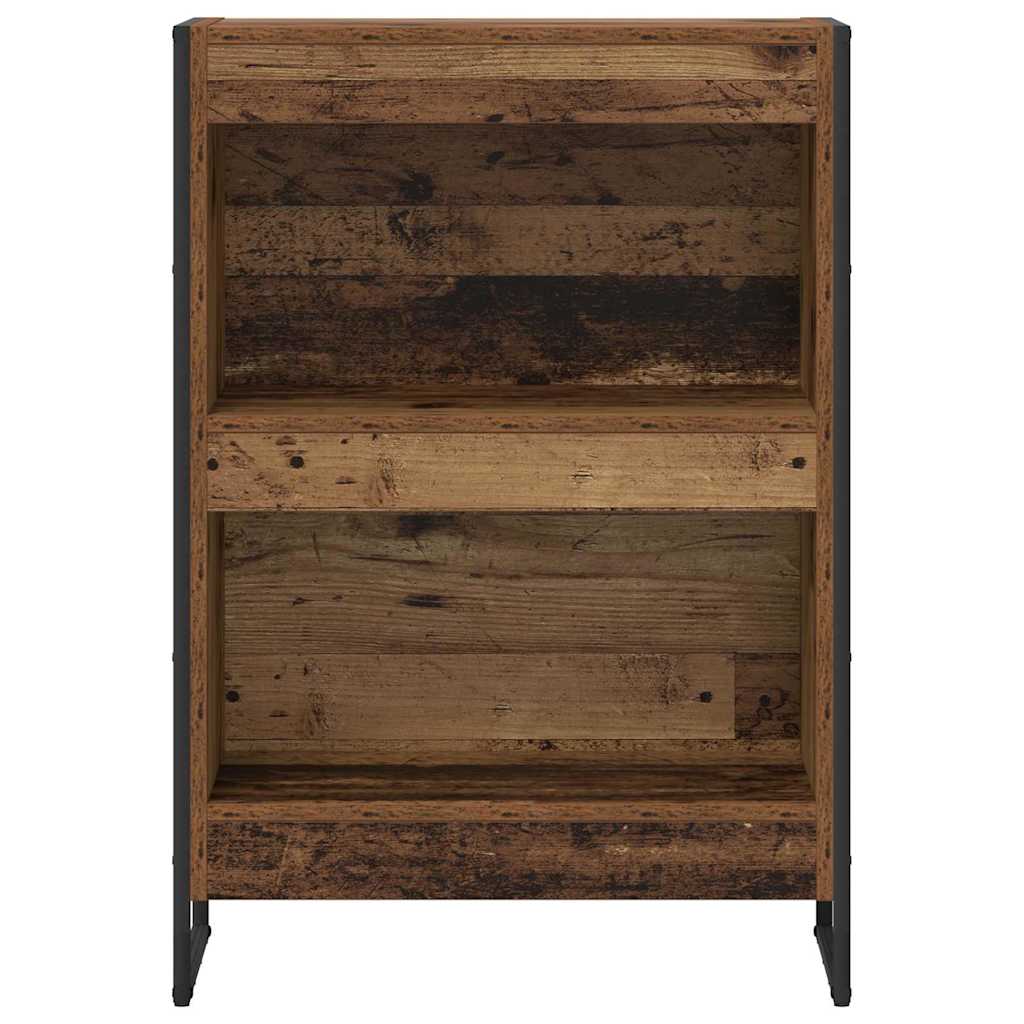 Knihovna 60 X 30 X 86,5 Cm Kompozitní Dřevo Staré Dřevo