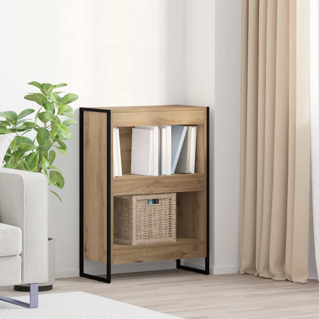 Knihovna 60 X 30 X 86,5 Cm Kompozitní Dřevo Umělecký Dub