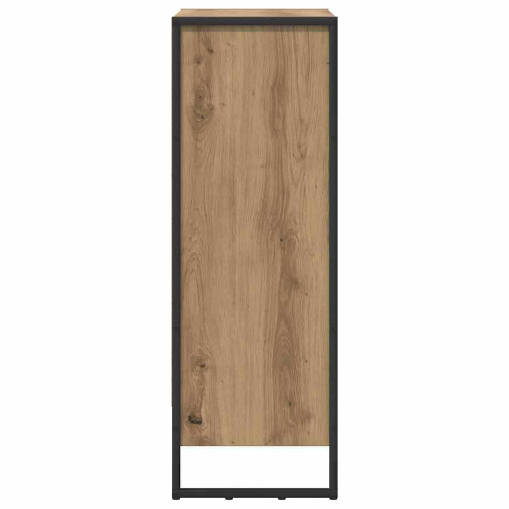 Knihovna 60 X 30 X 86,5 Cm Kompozitní Dřevo Umělecký Dub