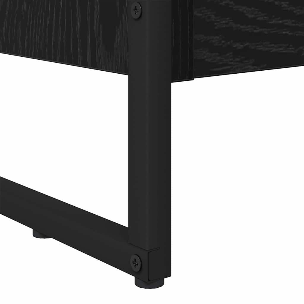 Knihovna 60 X 30 X 121 Cm Kompozitní Dřevo Černý Dub