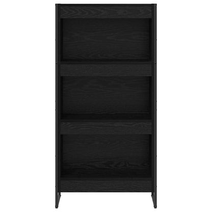Knihovna 60 X 30 X 121 Cm Kompozitní Dřevo Černý Dub