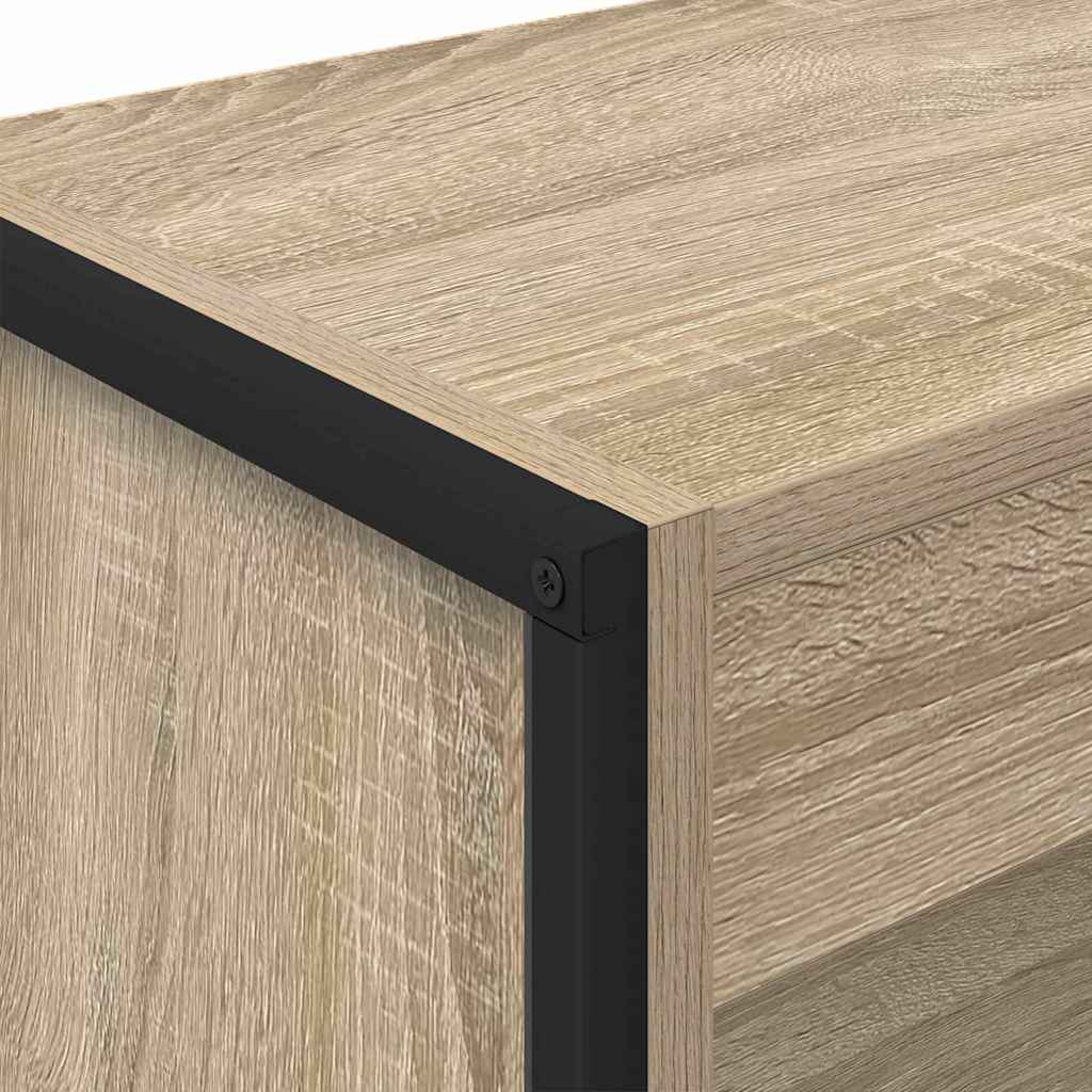 Knihovna 60 X 30 X 121 Cm Kompozitní Dřevo Sonoma