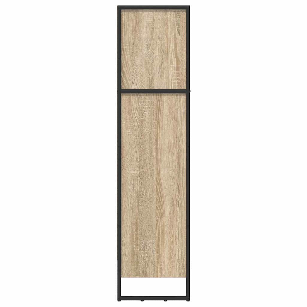 Knihovna 60 X 30 X 121 Cm Kompozitní Dřevo Sonoma