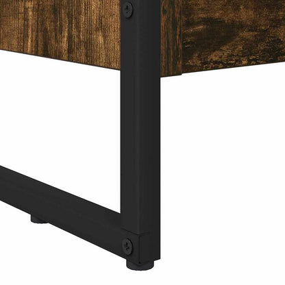 Knihovna 60 X 30 X 121 Cm Kompozitní Dřevo Kouřový Dub
