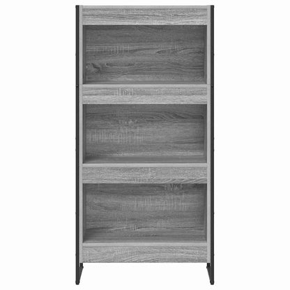 Knihovna 60 X 30 X 121 Cm Kompozitní Dřevo Šedá Sonoma