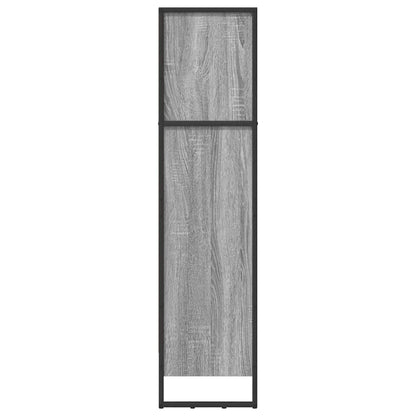Knihovna 60 X 30 X 121 Cm Kompozitní Dřevo Šedá Sonoma