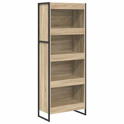 Knihovna 60 X 30 X 155 Cm Kompozitní Dřevo Sonoma