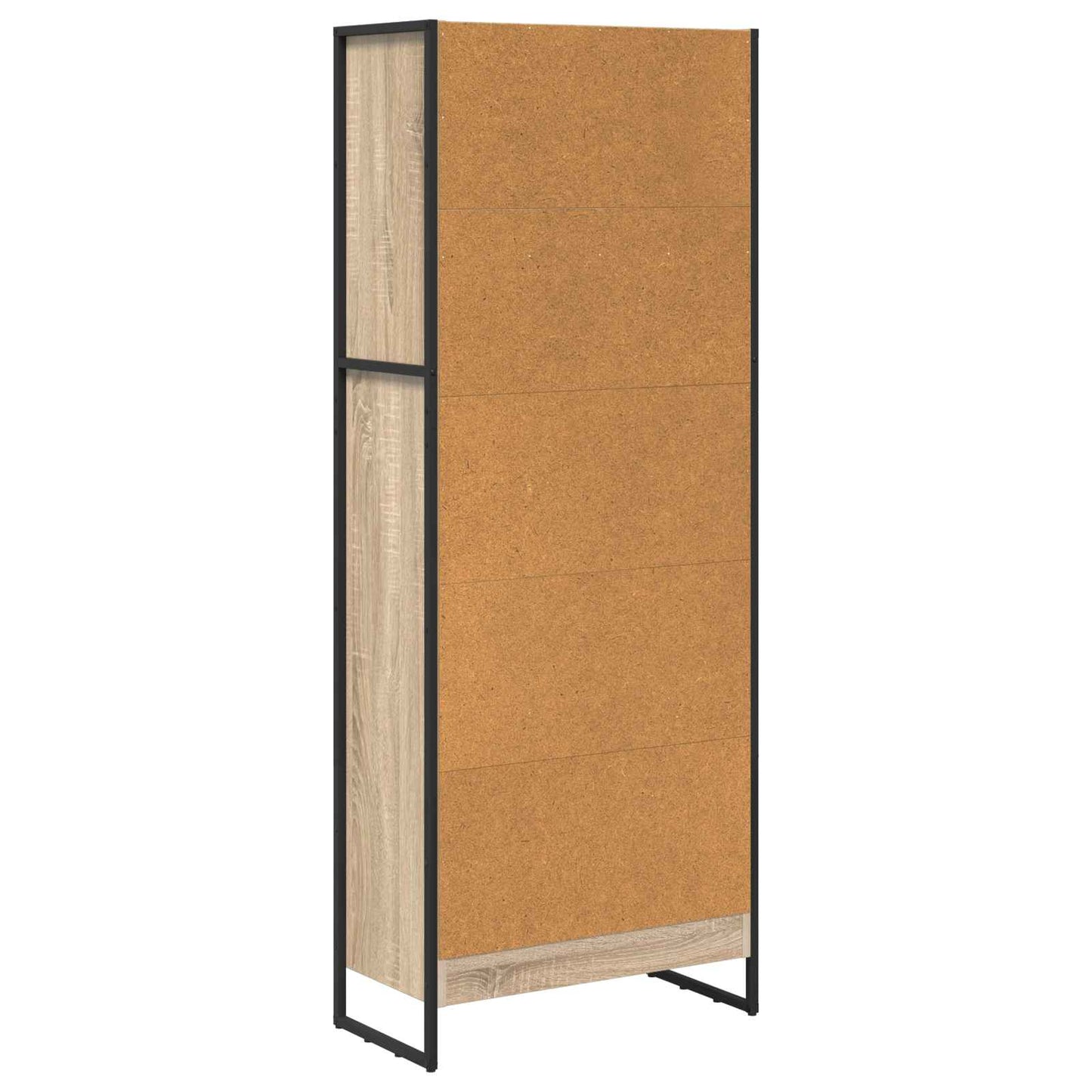 Knihovna 60 X 30 X 155 Cm Kompozitní Dřevo Sonoma