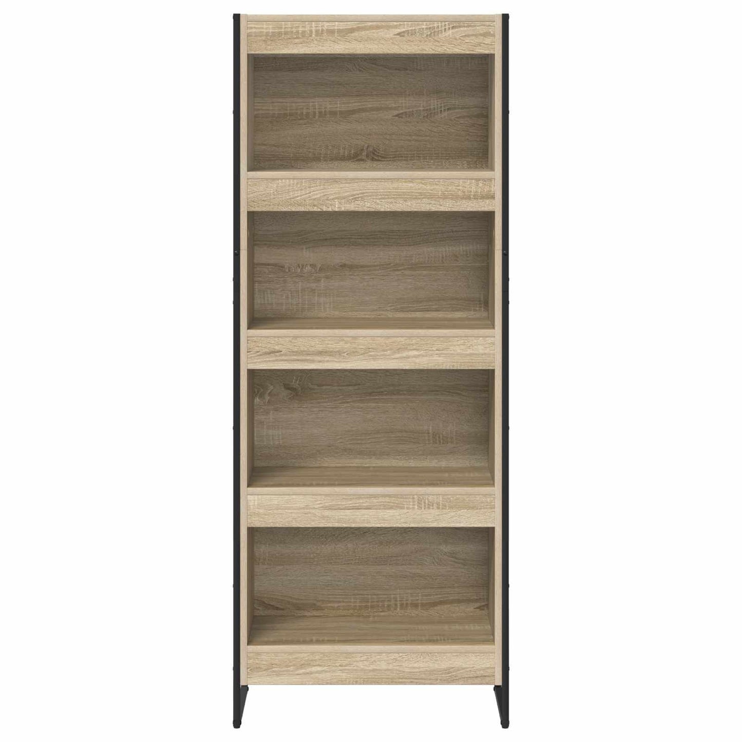 Knihovna 60 X 30 X 155 Cm Kompozitní Dřevo Sonoma