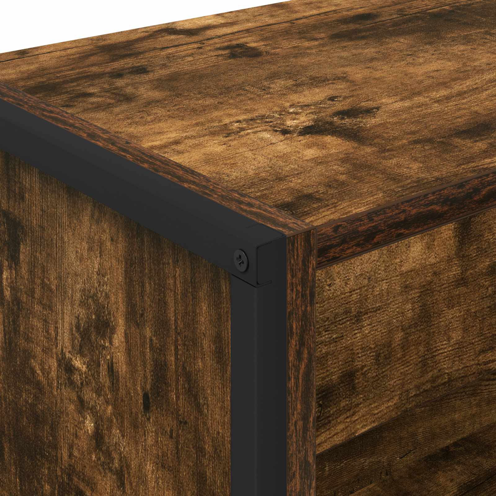 Knihovna 60 X 30 X 155 Cm Kompozitní Dřevo Kouřový Dub