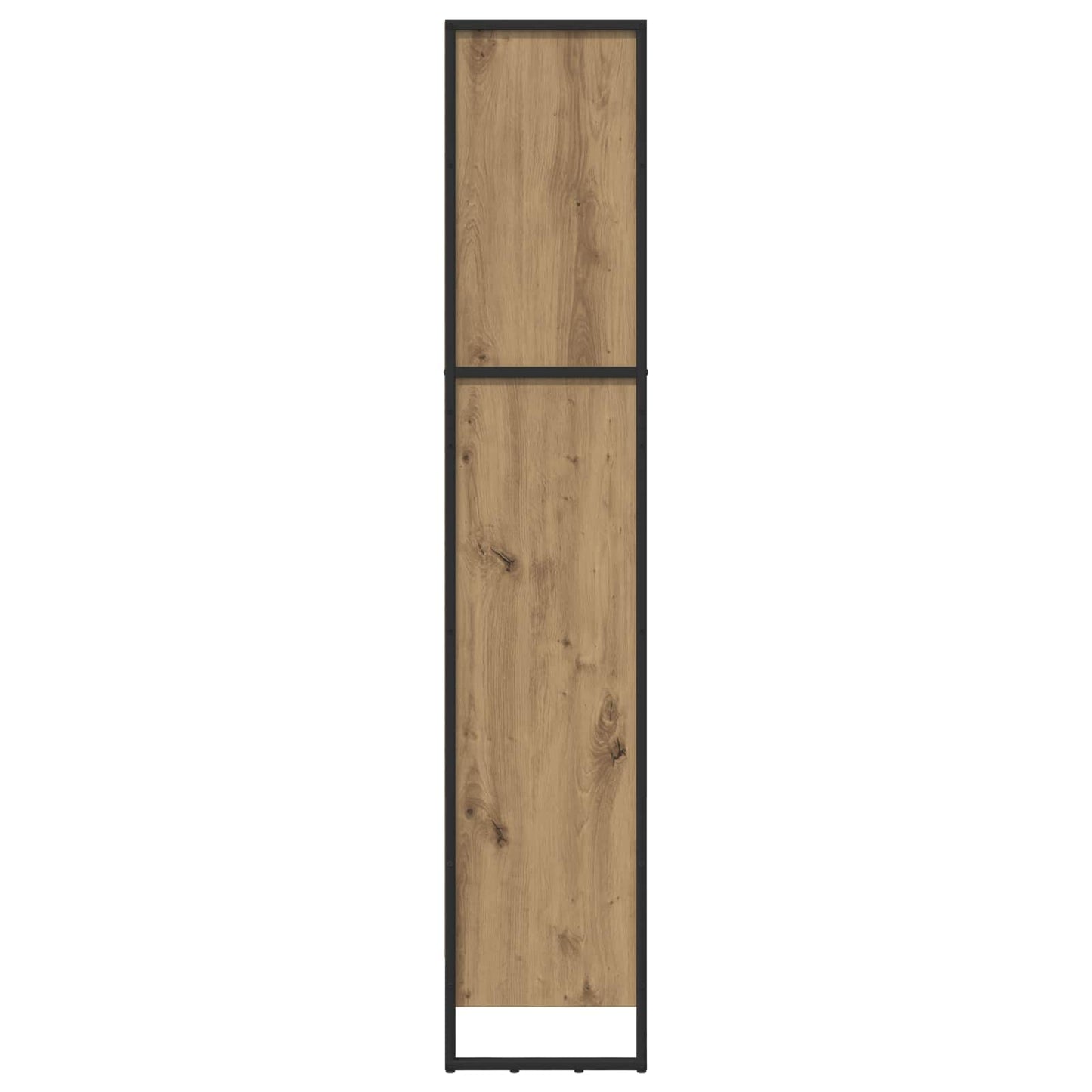 Knihovna 60 X 30 X 155 Cm Kompozitní Dřevo Umělecký Dub